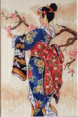 Dimensions Gold Collection Petites Mai 6760, Counted Cross Stitch Kit, 18 Count Ivory Aida