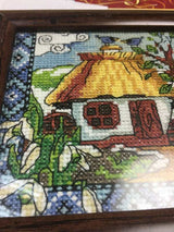 Counted Cross Stitch Kit, Spring Ukraine(Hut), 01271
