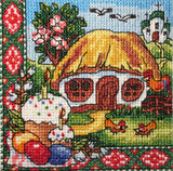 Counted Cross Stitch Kit, Easter (Hut), 01303