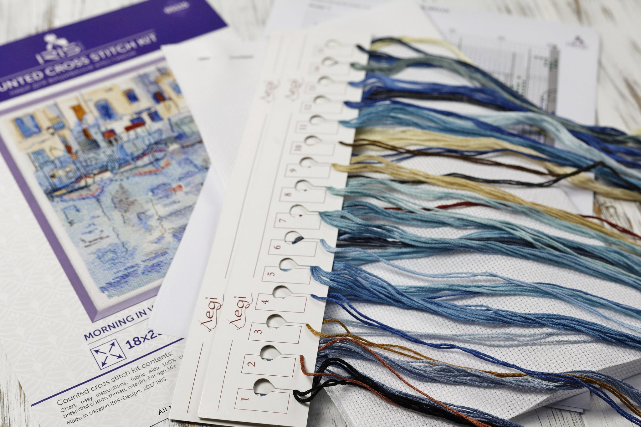 Counted Cross Stitch Kit, Morning in Venice, 05115