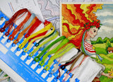 Counted Cross Stitch Kit, Lady, Ukrainian Day, 01022