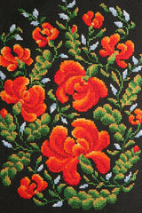 Counted Cross Stitch Kit, Lady, Triptych Petrykivka Painting, 01566
