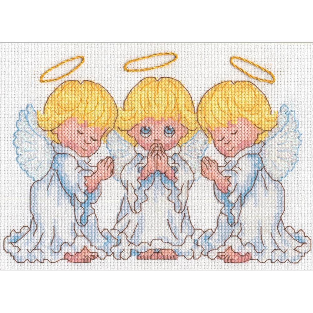 Counted Cross Stitch Kit DIMENSIONS, Little Angels, 70-65167