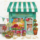Dimensions Counted Cross Stitch Kit, Blooms Flower Shop (14 Count), 70-35401