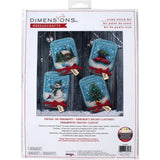 Dimensions Counted Cross Stitch Ornament Kit Set of 4, 70-08997