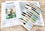 Barn Owl Counted Cross Stitch Kit: LETISTITCH, 16 Count Aida Fabric