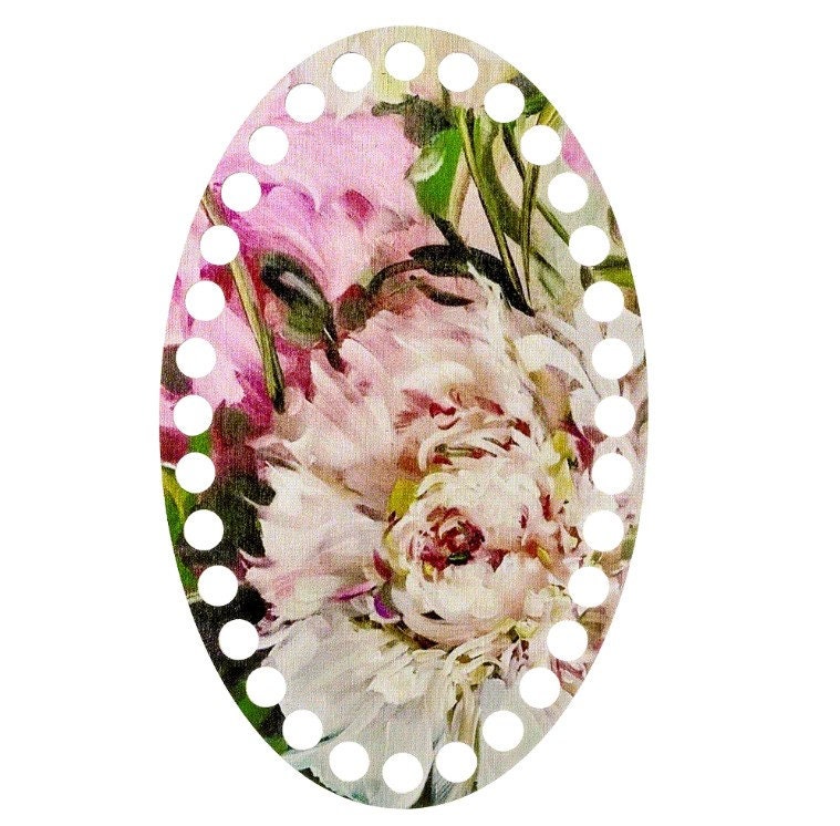 Plywood Thread Organizer with Roses - Wonderland Crafts ZP-049