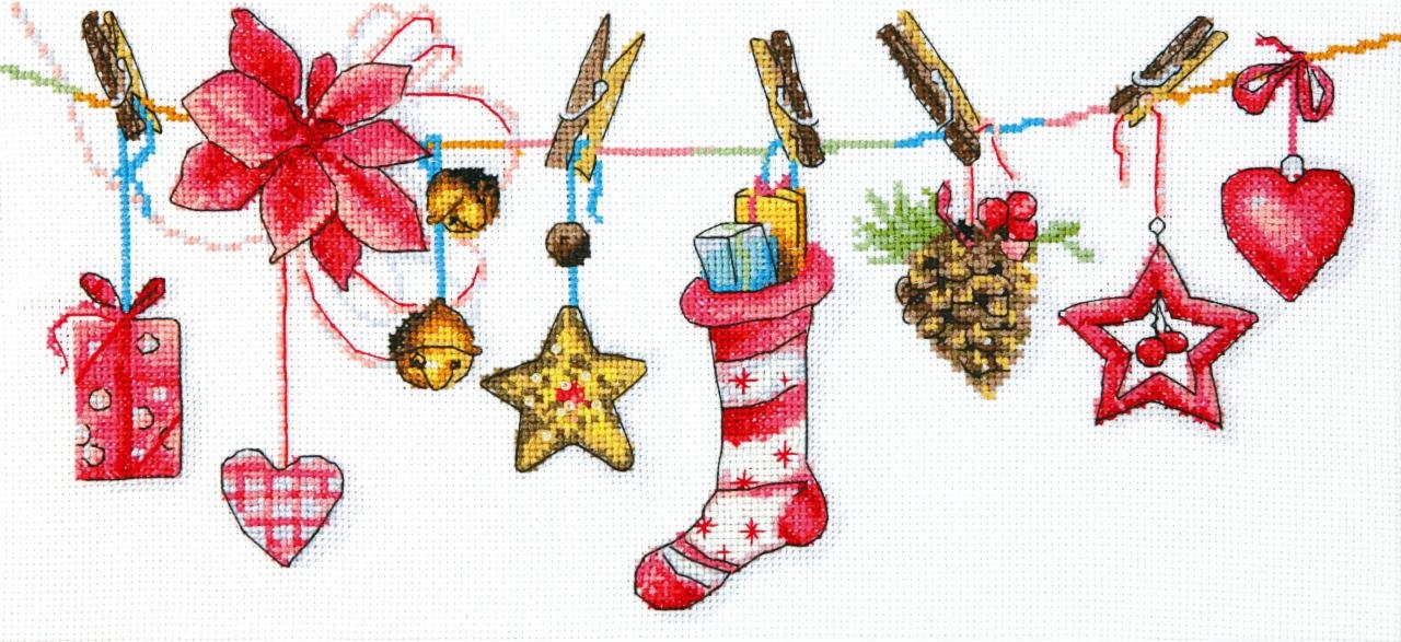 Counted Cross Stitch Kit Momentos Magicos, Holiday mood, M-446