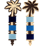 Bobbins plywood for 3x threads, Palms, 2 pcs, LC-089