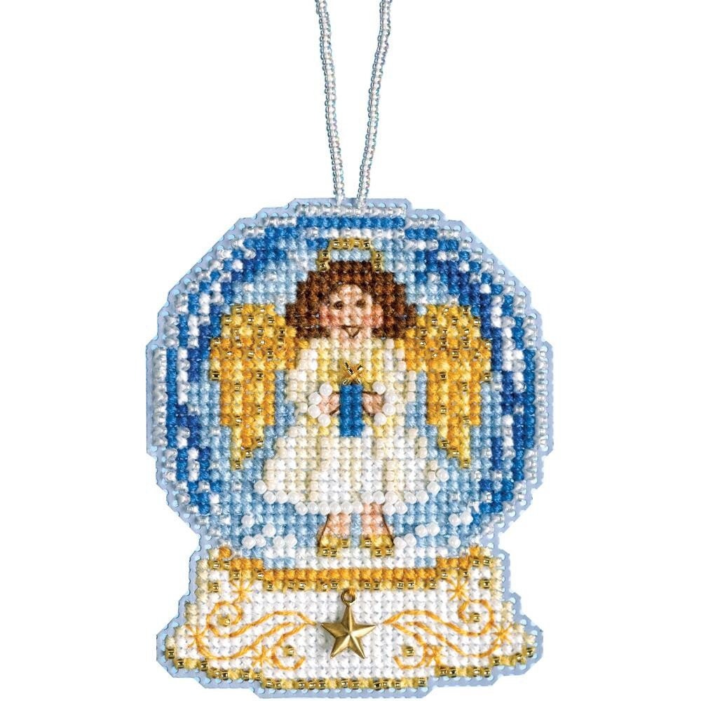 Bead embroidery Kit Angel Globe, Mill Hill MH16-1935 ( Perforated paper 14ct)