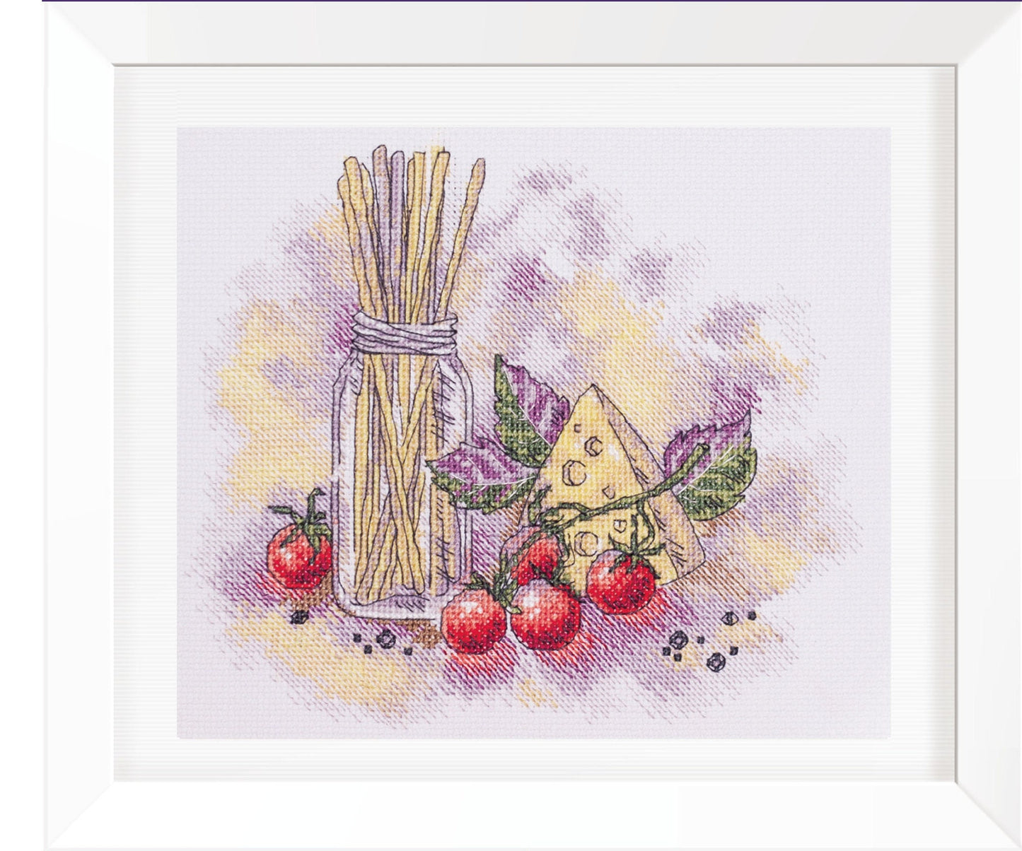 Cross-Stitch Kit, Still life with pasta Iris Design 05217