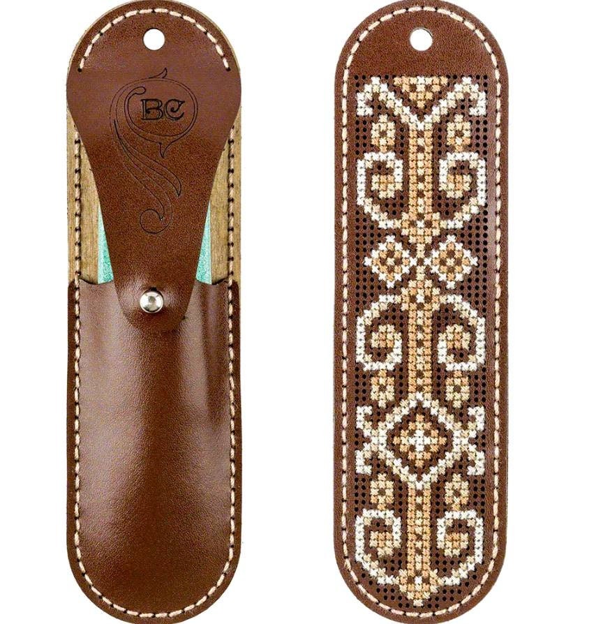 DIY Faux Leather Scissor Case Kit: Embroidery Pattern
