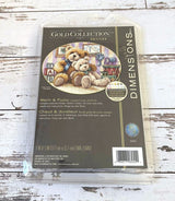 Dimensions Dimensions Gold Petite Collections Counted Cross Stitch Kit Warm & Fuzzy (18 Count), 06955