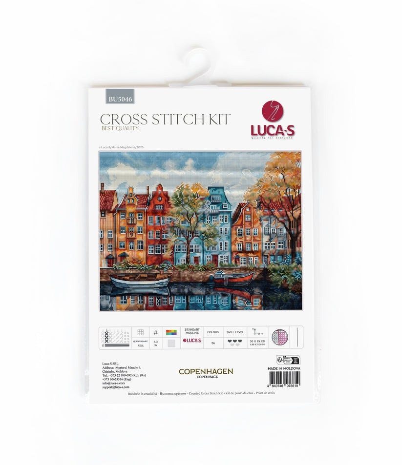 Counted Cross Stitch Kit Luca-S - Copenhagen, BU5046