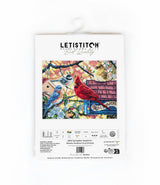 Counted Cross stitch kit  LETISTITCH L8062 Springtime Songbirds / Oiseaux chanteurs du printemps