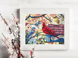 Counted Cross stitch kit  LETISTITCH L8062 Springtime Songbirds / Oiseaux chanteurs du printemps