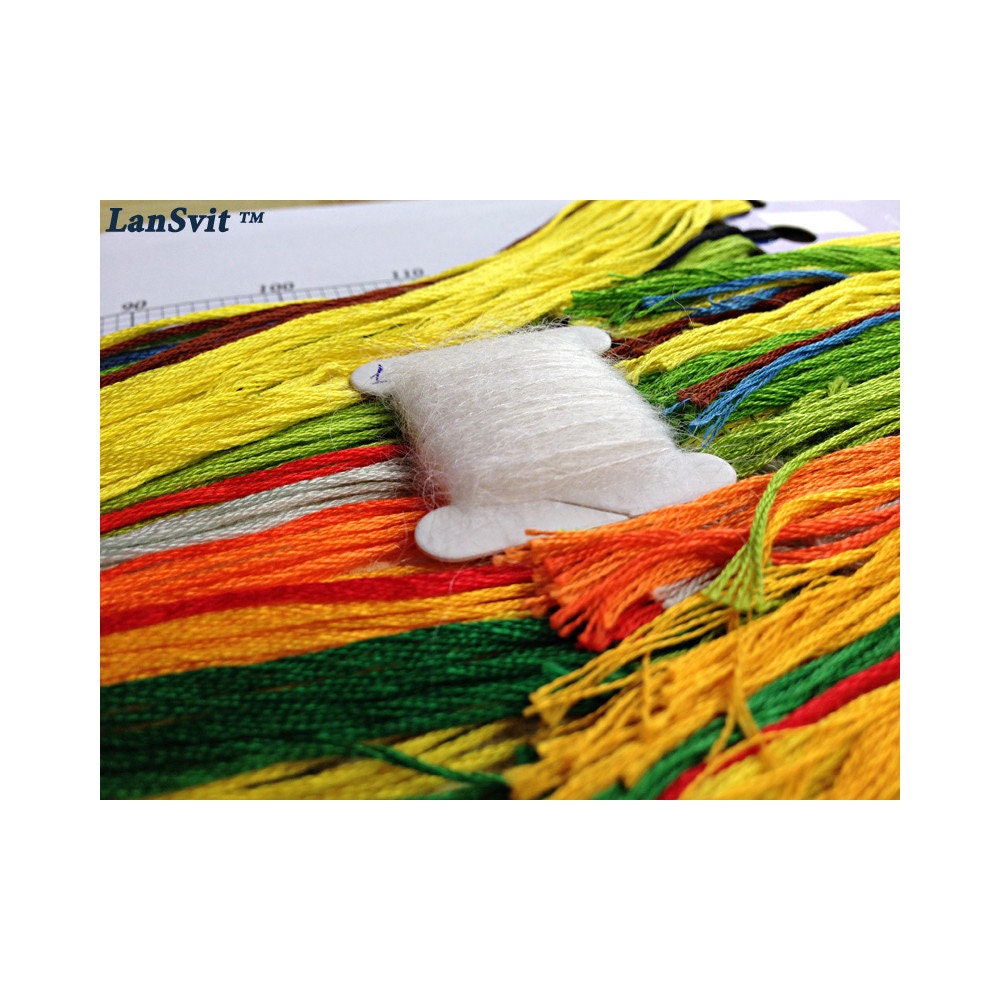Counted Cross Stitch Kit Touch of the Summer, LanSvit D-014