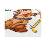 Counted Cross Stitch Kit Eagle Eye, LanSvit D-039