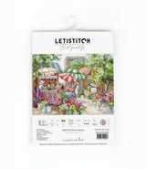 Counted Counted Cross Stitch Kit Flower Market, Letistitch LETI 978