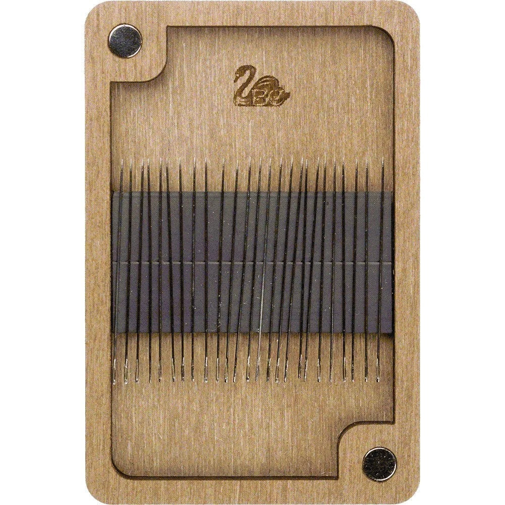Organizer plywood for needles with magnetic lid, 2.36"x3.5" IN, ZBN-029