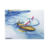 Counted Cross Stitch Kit Dreaming of Sea, LanSvit D-008