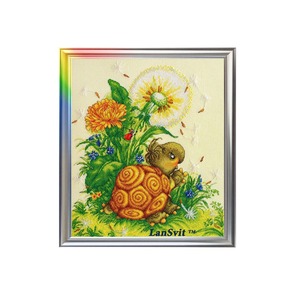 Counted Cross Stitch Kit Touch of the Summer, LanSvit D-014
