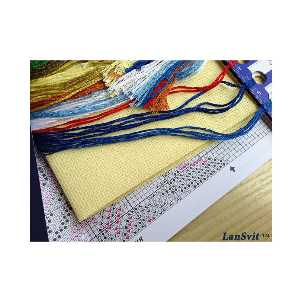 Counted Cross Stitch Kit Touch of the Summer, LanSvit D-014