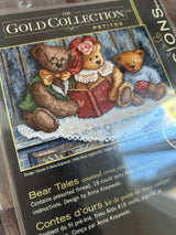 Counted Cross Stitch Kit DIMENSIONS Gold Collection petites, Bear Tales, 65054