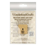 Magnetic needle holder from plywood, 1.2" x 1.2" , MH-080 ( 1 Item)