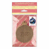 Bead Embroidery Kit on Winter House, LK-312 ( beads , thread, needle, plywood base included)