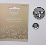 Magnetic Needle Minder – Anchor Logo, Gold & Black Enamel