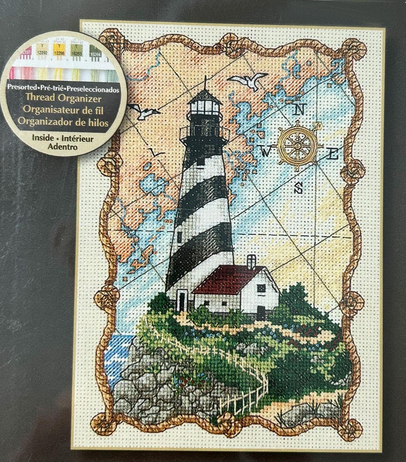 Dimensions Gold Collection Petites Counted Cross Stitch Kit, Mariner's Light (Aida 18ct), 06779