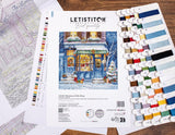 Counted Cross Stitch Kit Christmas Gifts Shop, Letistitch L8109