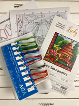 Counted Cross Stitch Kit, Karpaty Forest (Hut), 01273
