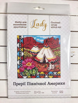 Counted Cross Stitch Kit, North American Prairies, 01279