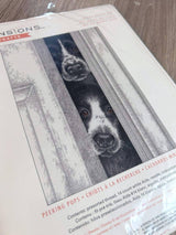 Dimensions Counted Cross Stitch Kit 10"X14", Peeking Pups (14 Count), 70-35400