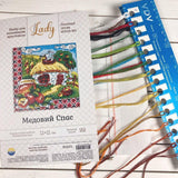 Counted Cross Stitch Kit, Honey Spas (Hut), 01302