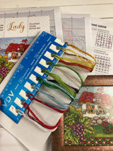 Counted Cross Stitch Kit, Besarabia Grapes (Hut), 01296