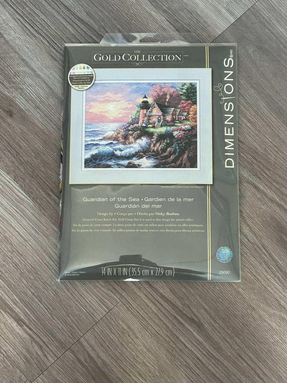 Counted Cross Stitch Kit Dimensions Gold Collection Guardian of the Sea (Aida 16ct), 35090