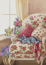 Counted Cross Stitch Kit Luca-S - Sweet Dreams, BU5017