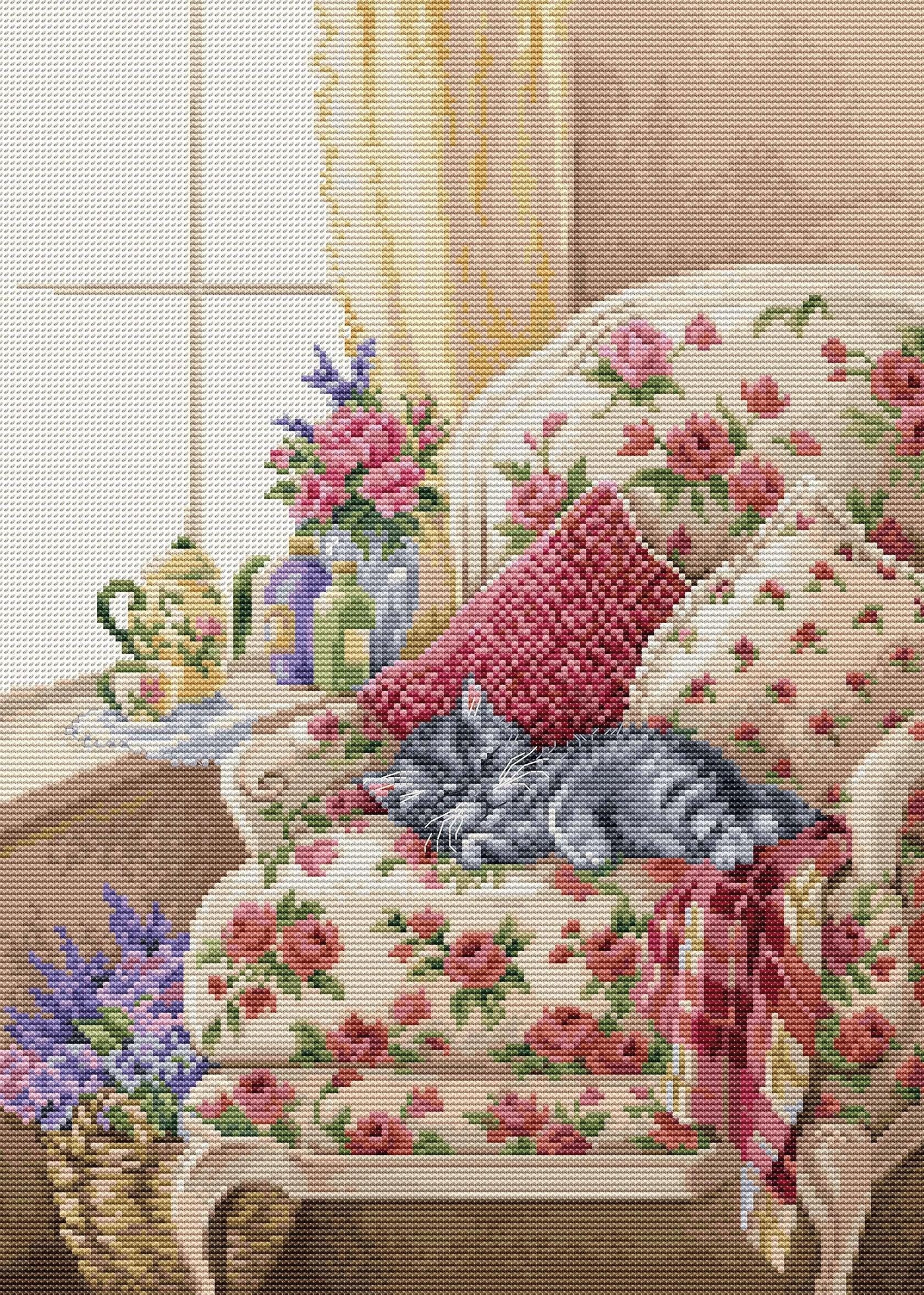 Counted Cross Stitch Kit Luca-S - Sweet Dreams, BU5017