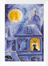 Cross Stitch Kit Night City, Iris Design 05518, DIY Kit