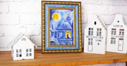 Cross Stitch Kit Night City, Iris Design 05518, DIY Kit