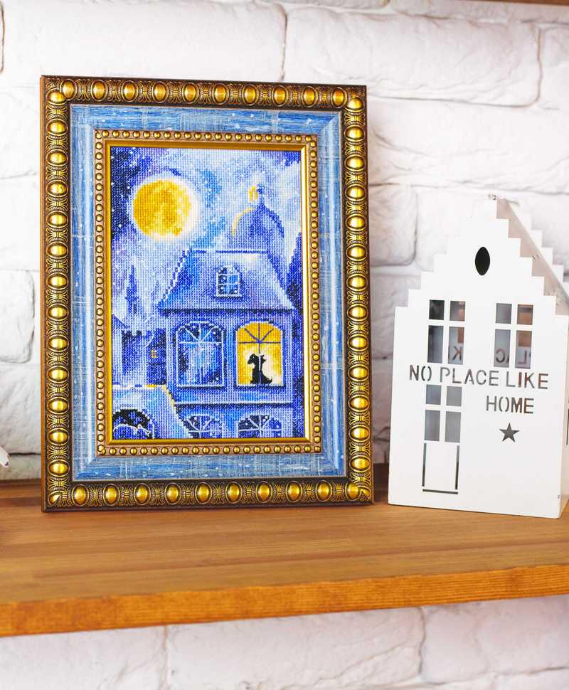 Cross Stitch Kit Night City, Iris Design 05518, DIY Kit