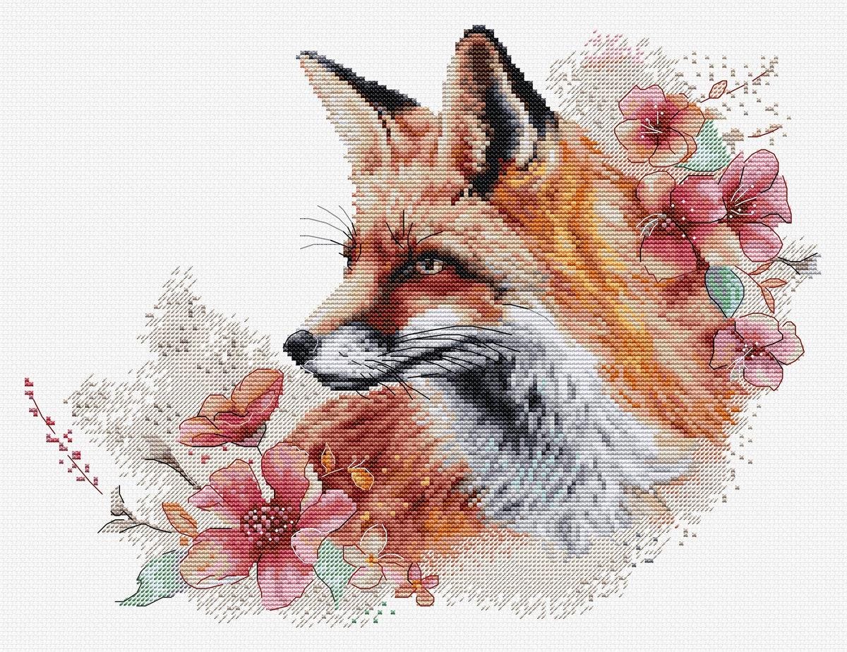 Counted Cross Stitch Kit Luca-S - The Sly Fox, BM3020