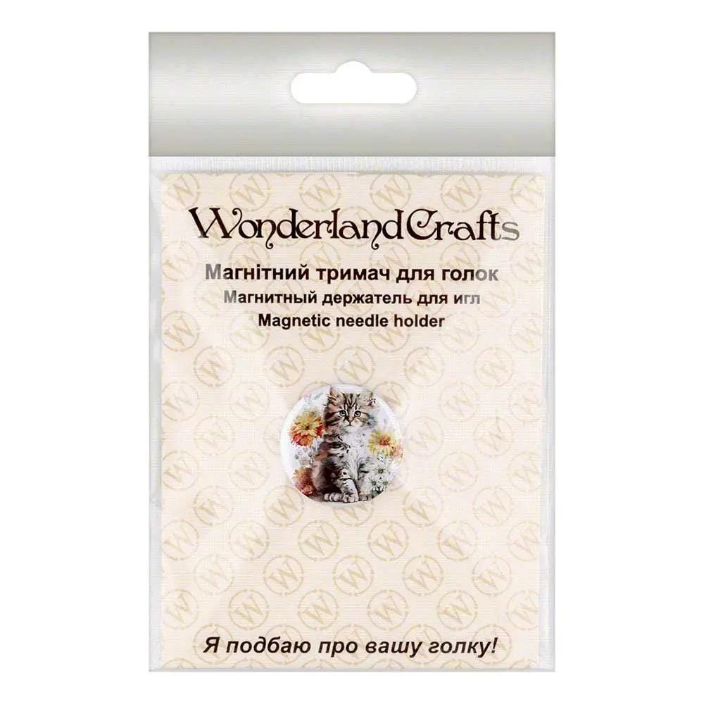 Cat Magnetic Needle Holder, Steel Sewing Organizer (1 IN)
