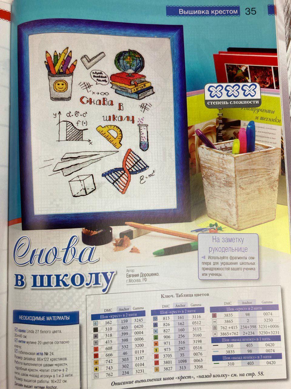 Needlework Magazine All about needlework, 41: Cross Stitch, Embroidery, Decoupage Patterns