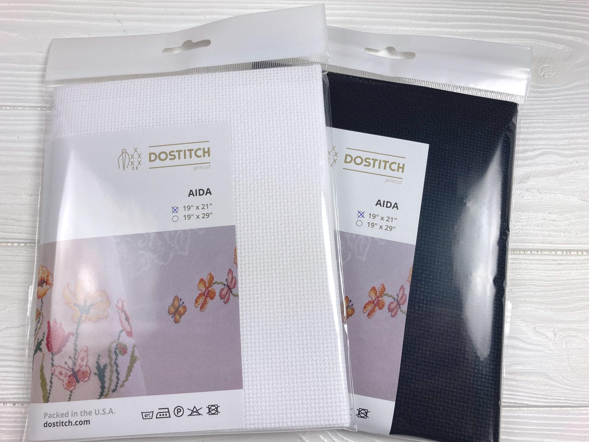 White Aida Cloth: 14 ct Zweigart Cross stitch and Embroidery Fabric
