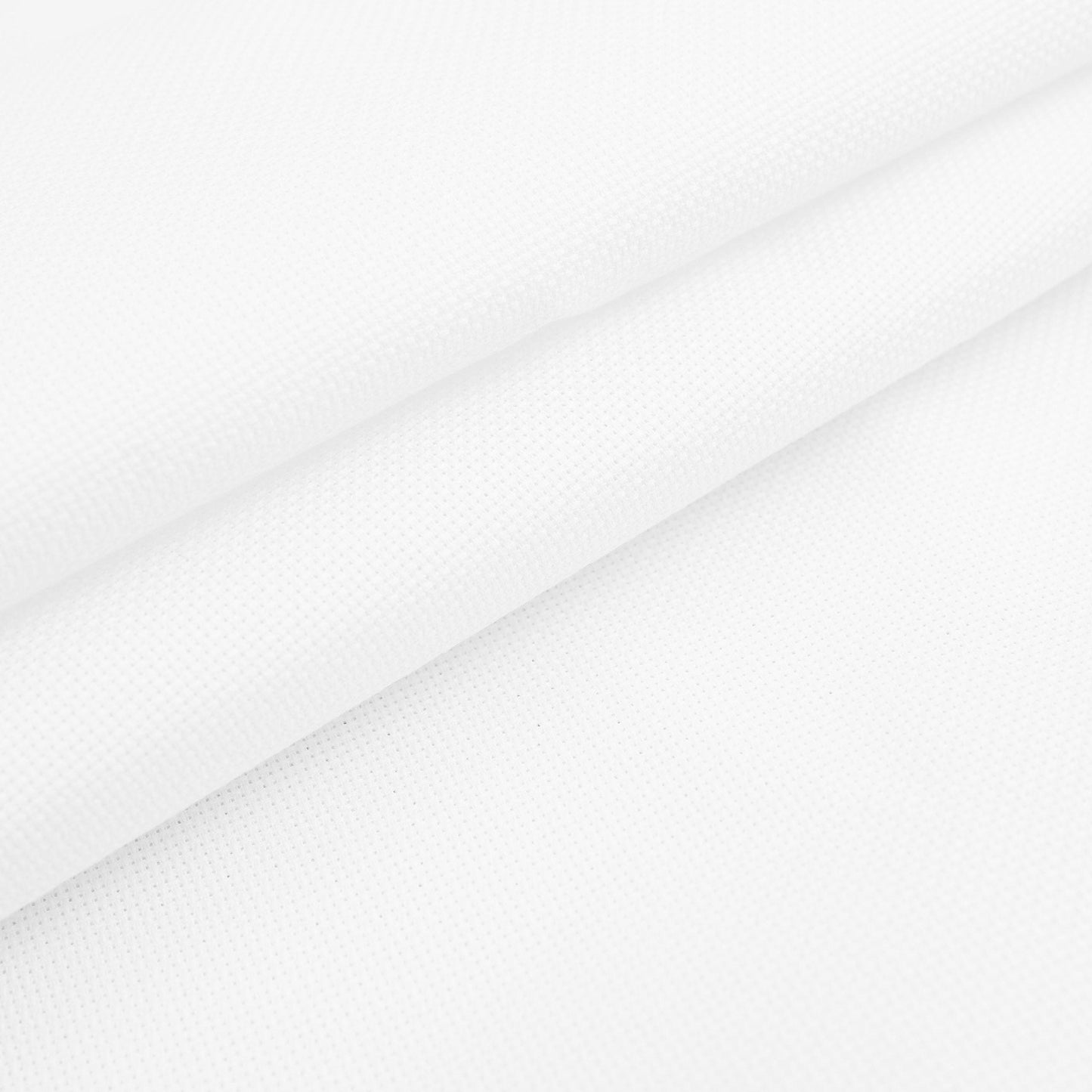 White Aida 18 Count Fabric: very Soft Cotton Cross Stitch Canvas