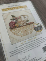 Dimensions Gold Collection Petites Mother 6709, Counted Cross Stitch Kit, 18 Count Ivory Aida